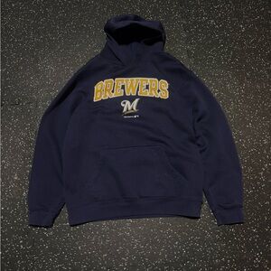 Brewers Navy Hoodie